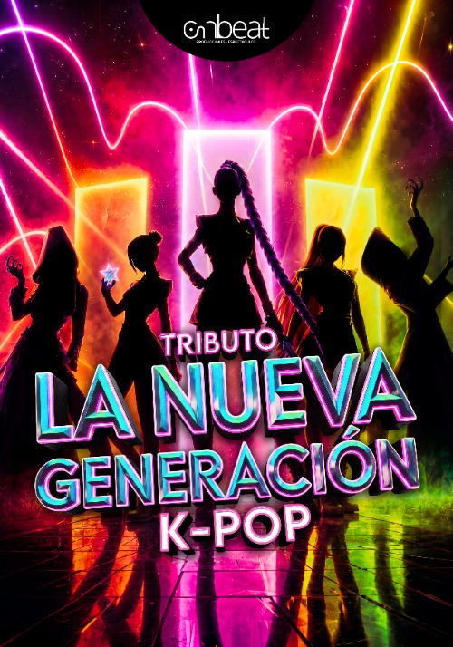 Cartel de la nueva generación kpop