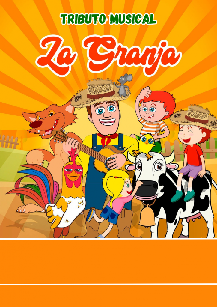 Cartel espectáculo infantil La Granja