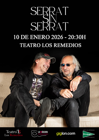Cartel Serrat sin Serrat, homenaje a Serrat