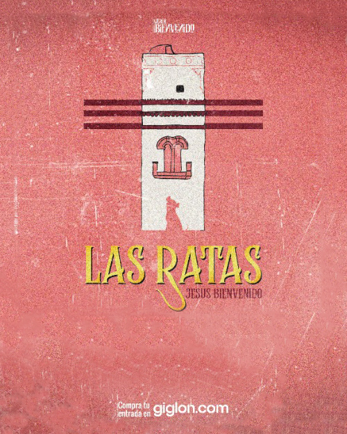 Cartel "Las Ratas" de Jesus Bienvenido, carnaval