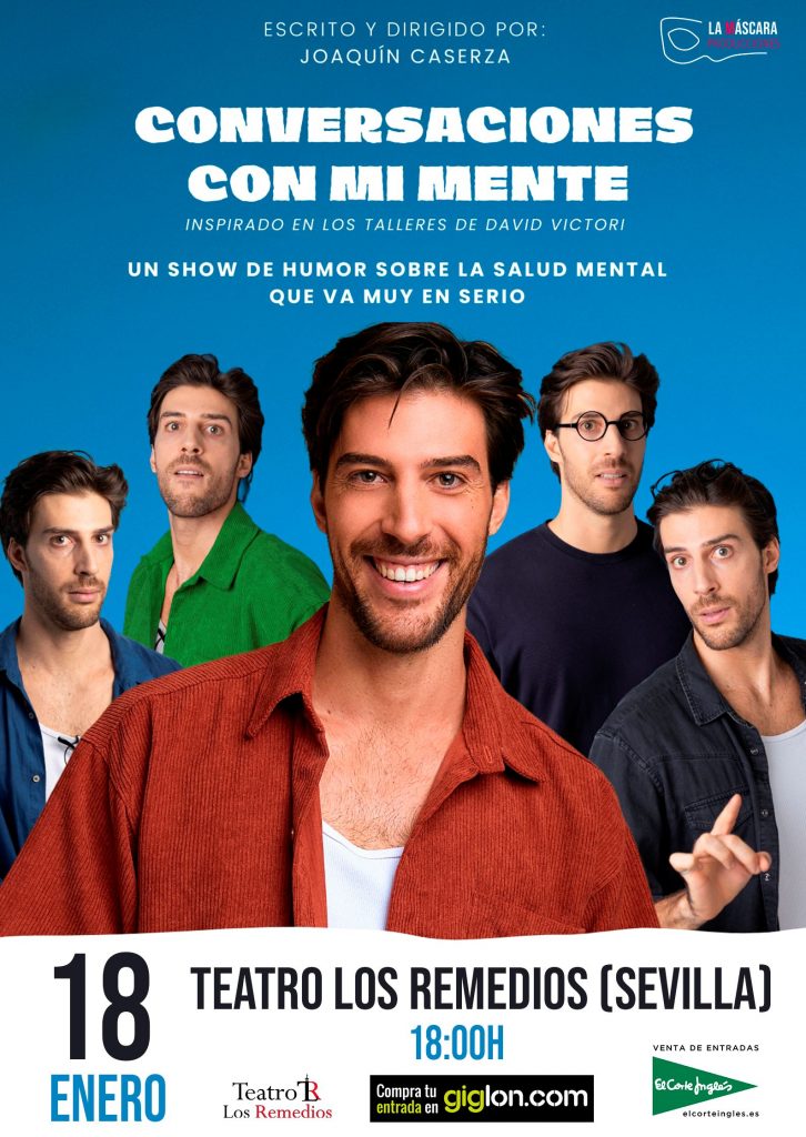Cartel de Conversaciones con mi mente, un show sobre la salud mental