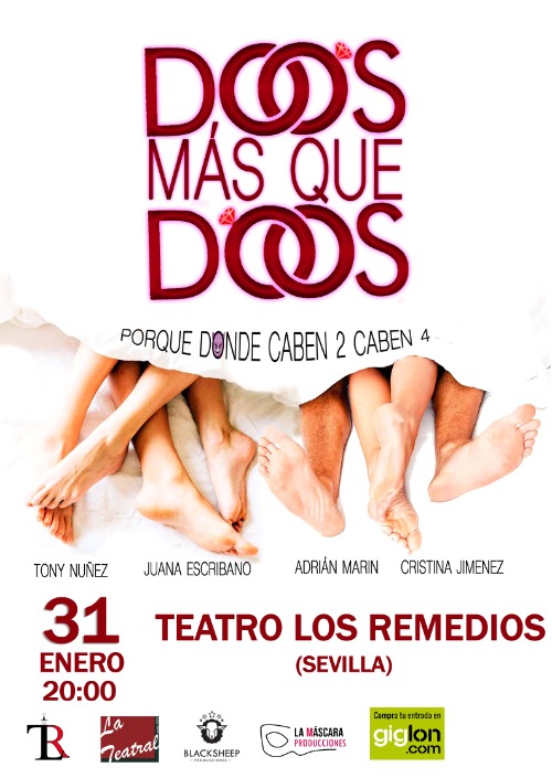 Cartel Dos Mas Que Dos