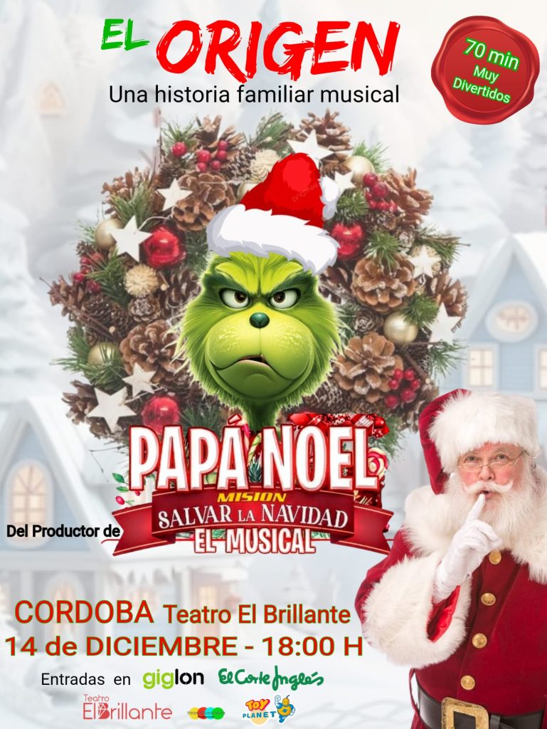 Cartel Papá Noel, Misión Salvar La Navidad: El Origen