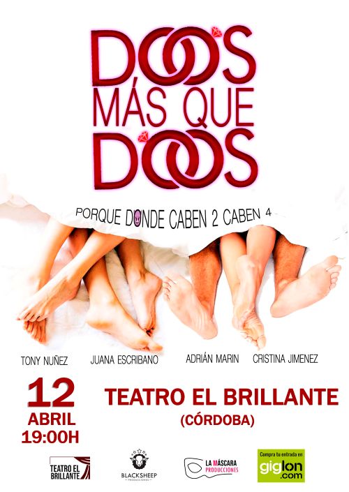 Cartel Dos mas que dos