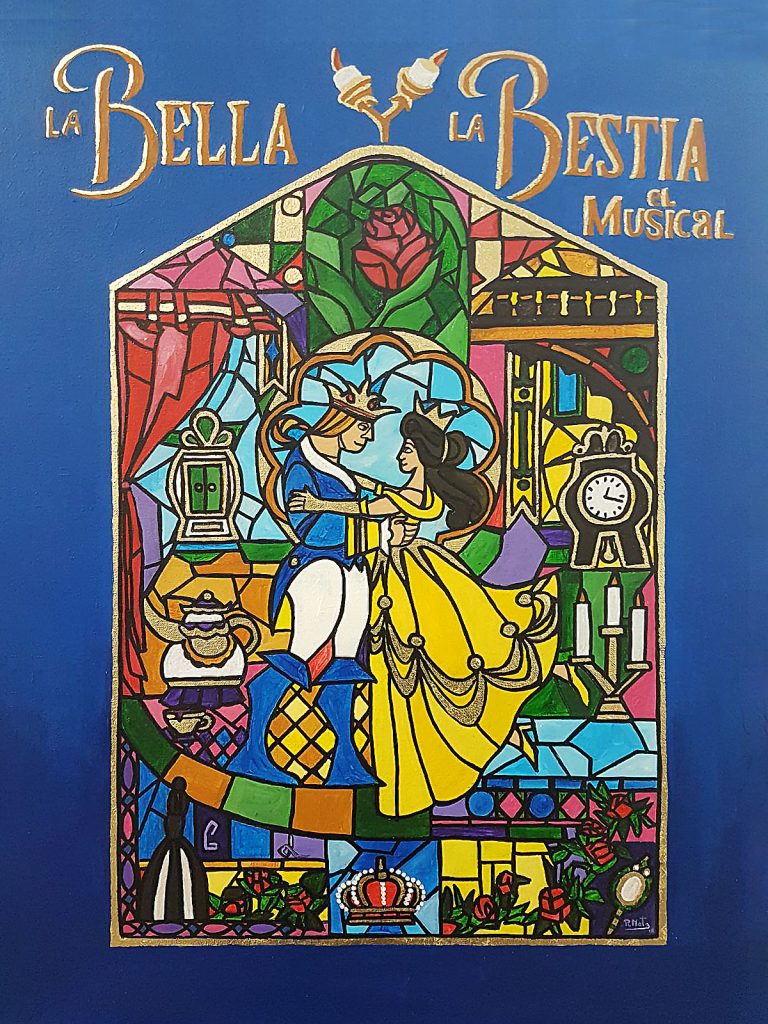 Cartel la Bella y Bestia, tributo musical