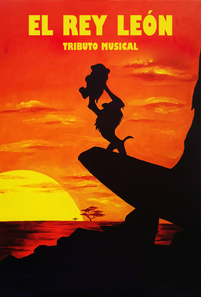 Cartel El Rey León Tributo Musical
