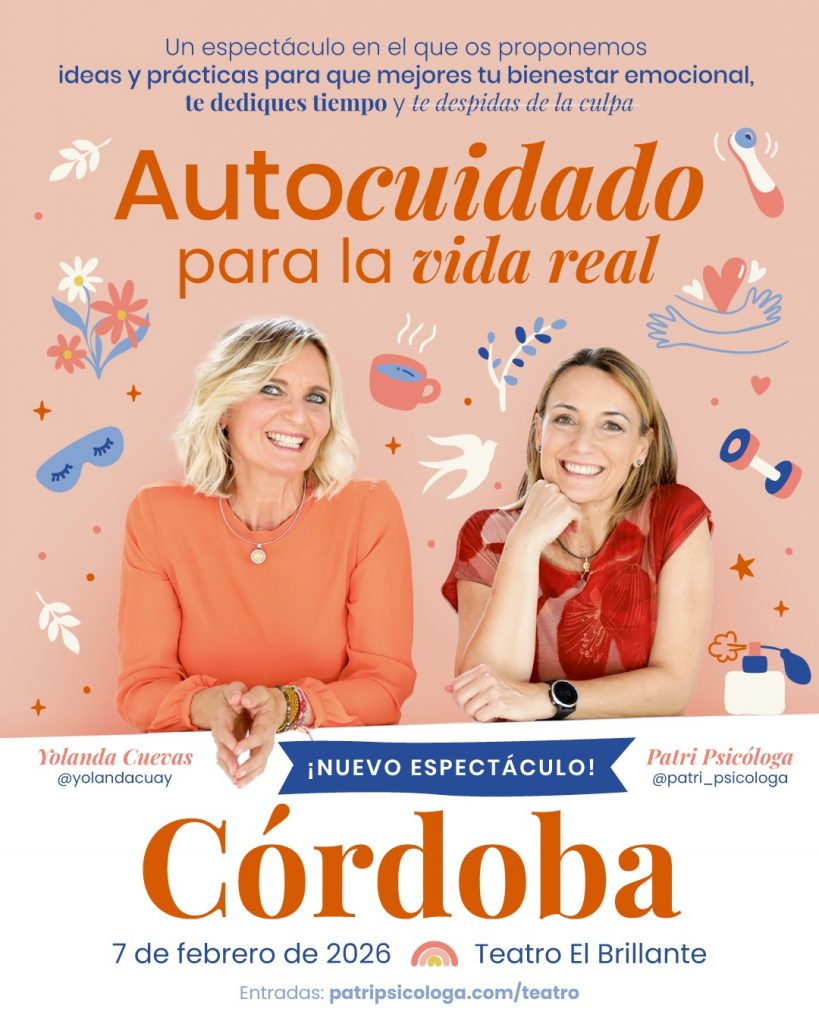 Cartel Patri Psicóloga y Yolanda Cuevas