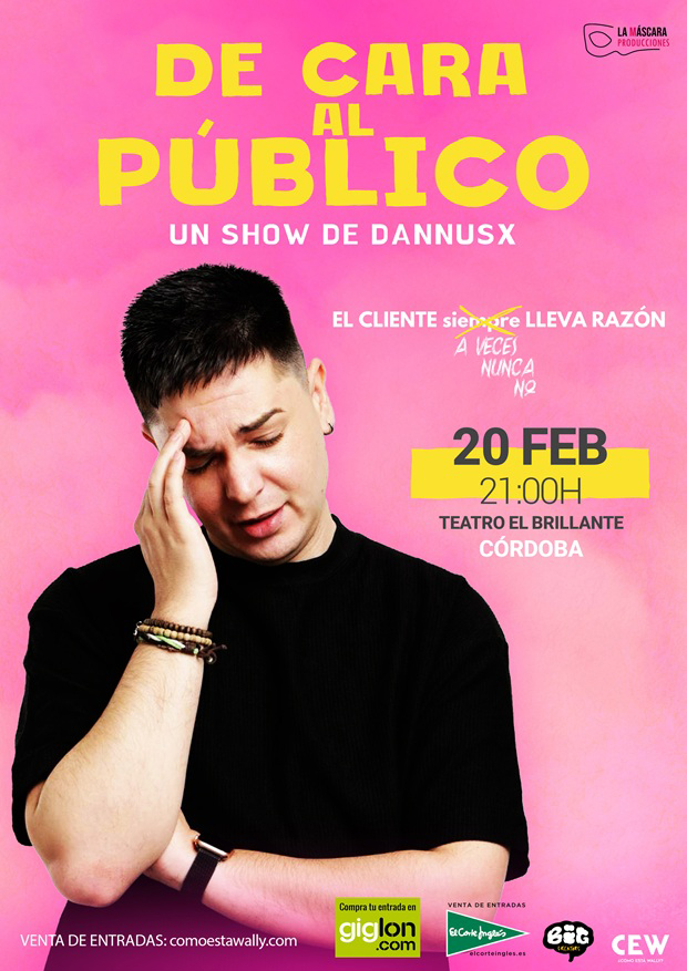 Cartel Dannusx 'De Cara al Público'
