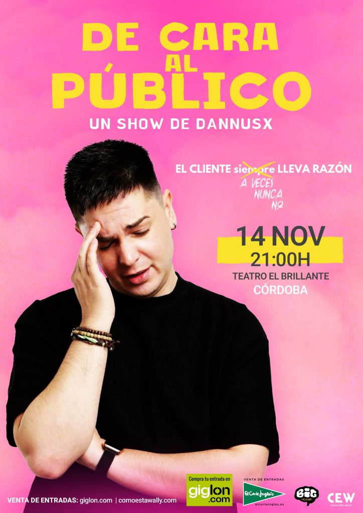 Cartel Dannusx 'De Cara al Público'