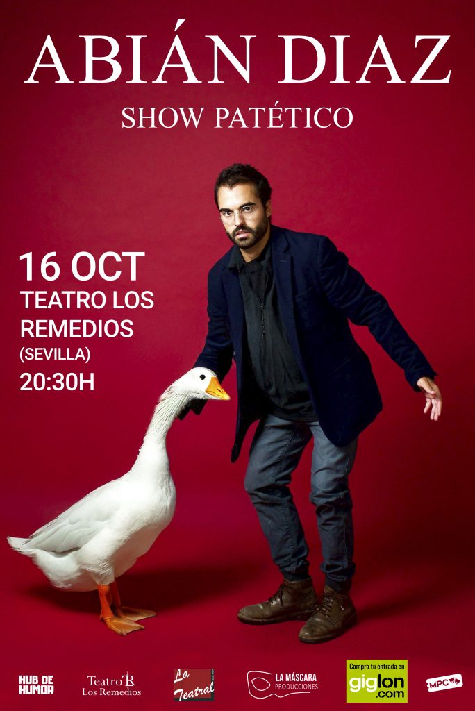Cartel Abián Díaz - 'Show Patético'