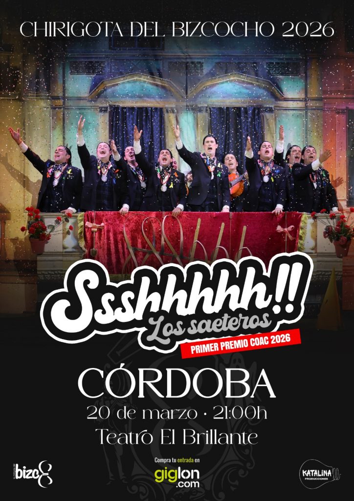 Cartel La Chirigota del Bizcocho