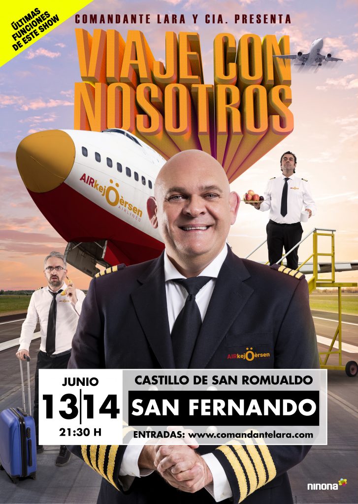 Cartel Comandante Lara Un Viaje con nosotros